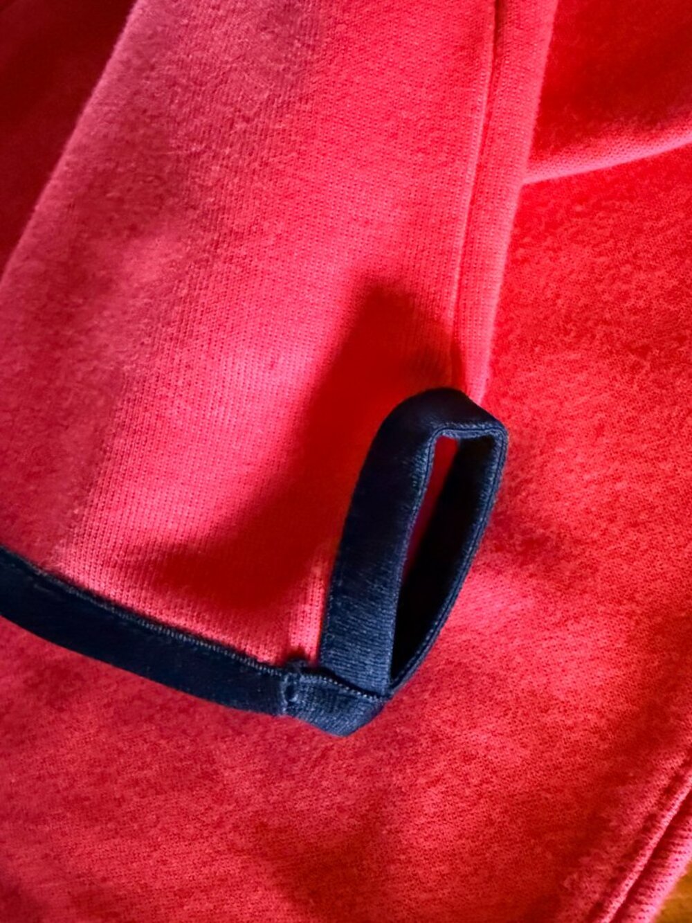 Nike Women's Sportswear Tech Fleece Moto Cape Jacket in "Daring Red", Size XS - Picture 8 of 12